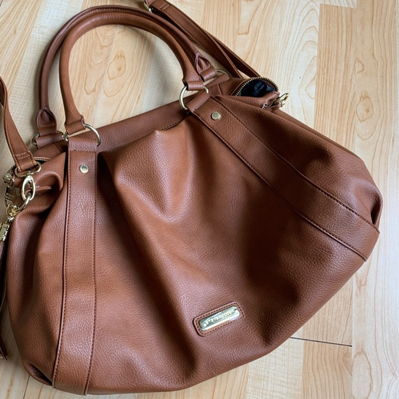 Steve Madden Marlow Cognac Tassel Bag - Picture 6 of 9